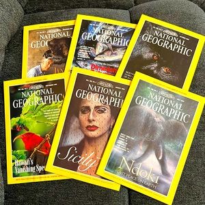 National Geographic 1995 (LOT OF 6)